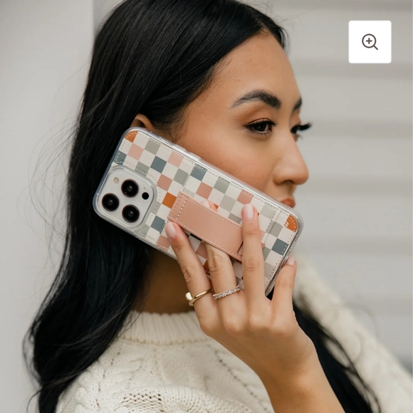 Walli Coastal Check Samsung S22 Ultra phone case - Picture 2 of 7